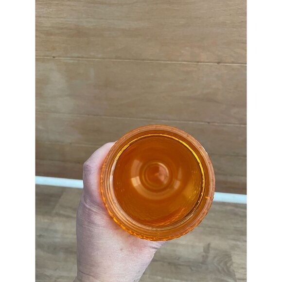 VHTF NWT Starbucks Orange Jeweled Tumbler With Straw 24 oz - Picture 5 of 7